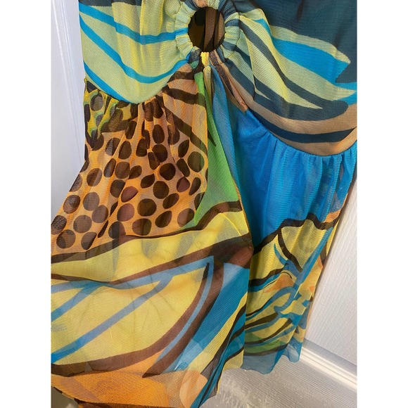 Multicolor Mesh Tank Top - Picture 2 of 5